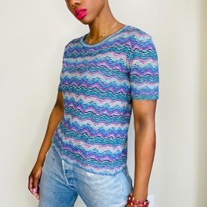 Missoni Vintage short sleeve crew neck